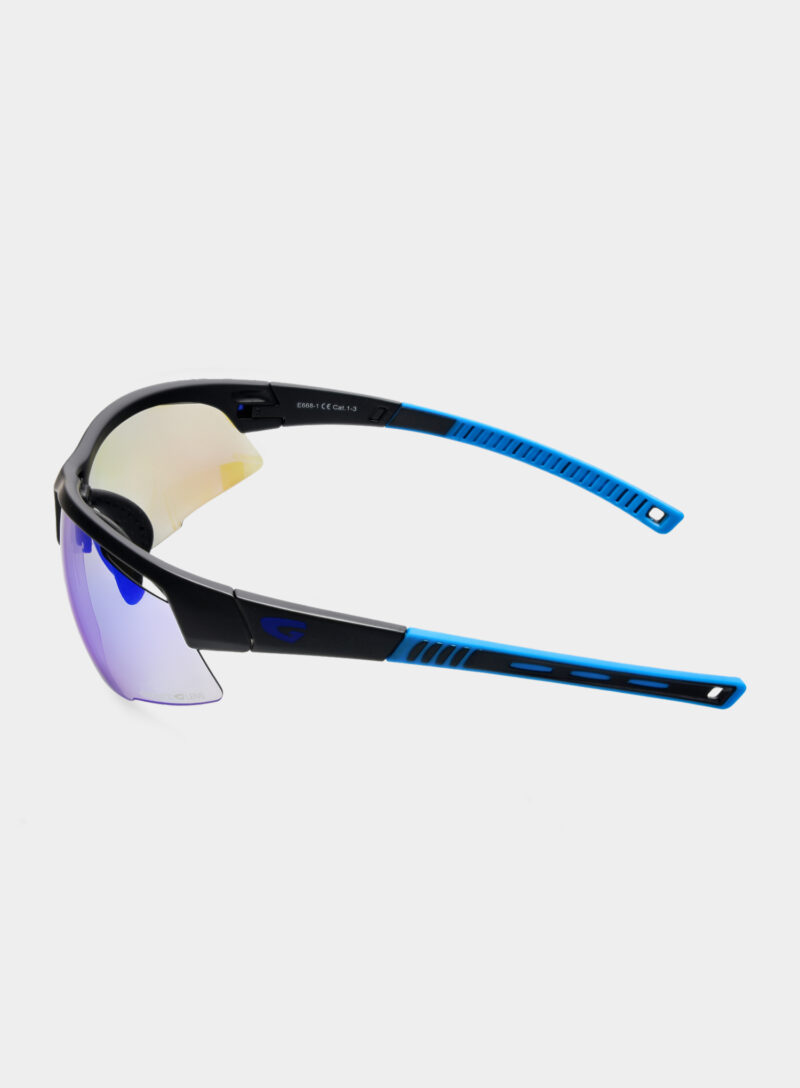 Ochelari de alergare Goggle Falcon C - matt black/blue preţ