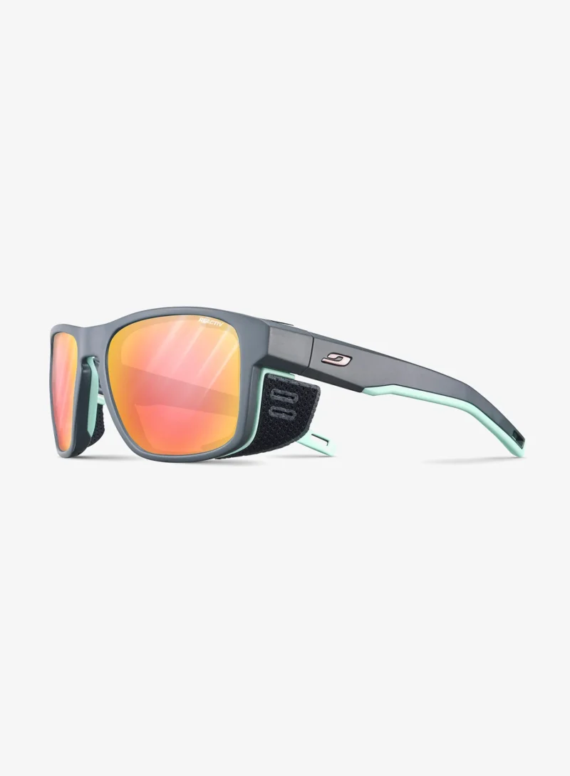 Ochelari de soare Julbo Shield M - REACTIV Glare Control 1-3 - dark grey/green pastel