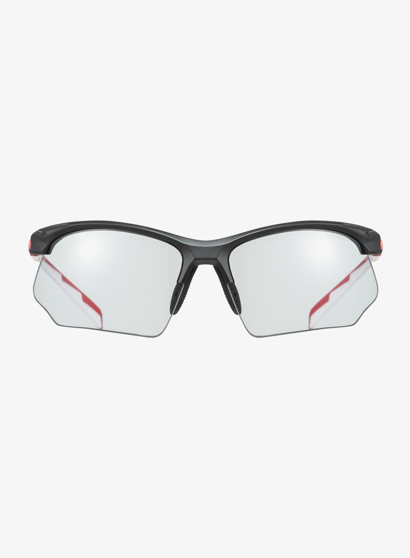 Ochelari de soare Uvex Sportstyle 802 V - black red white/smoke preţ