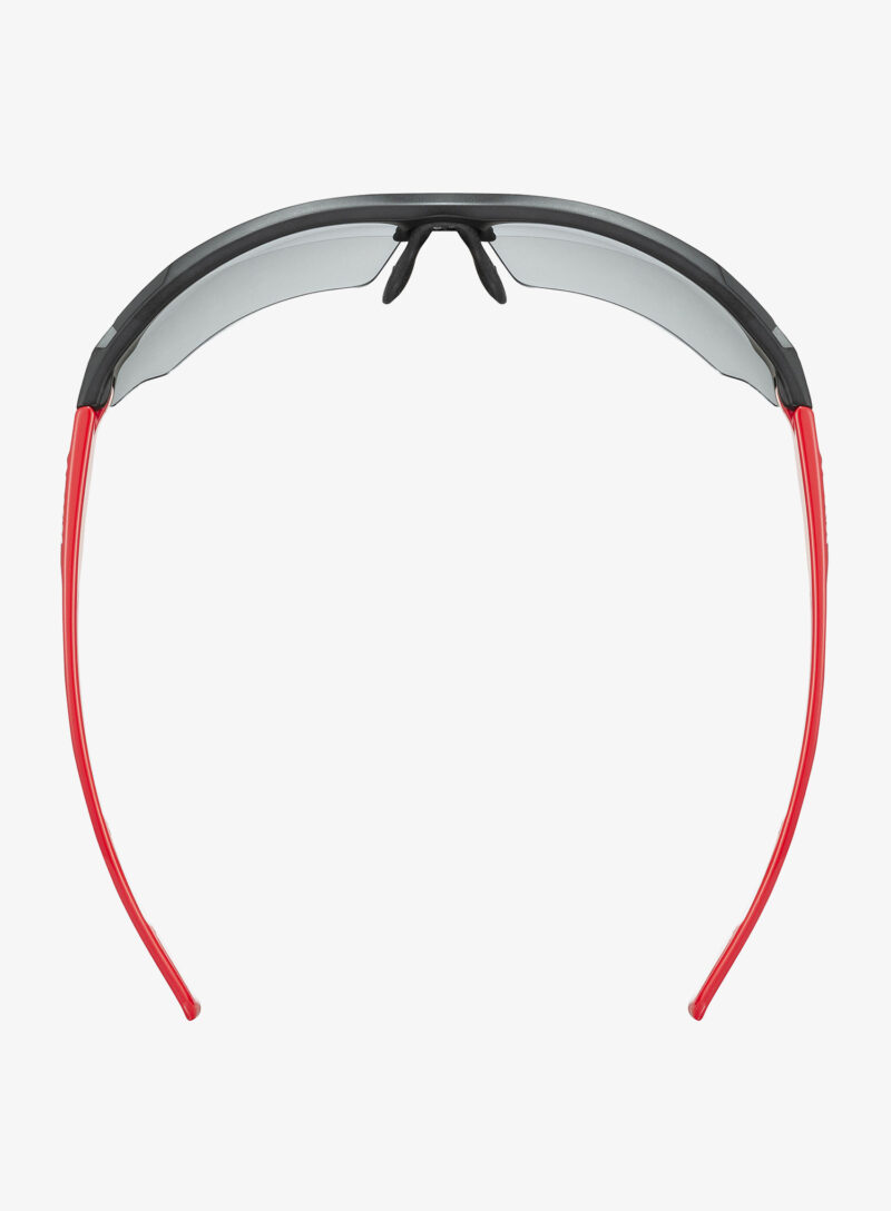 Cumpăra Ochelari de soare Uvex Sportstyle 802 V - black red white/smoke