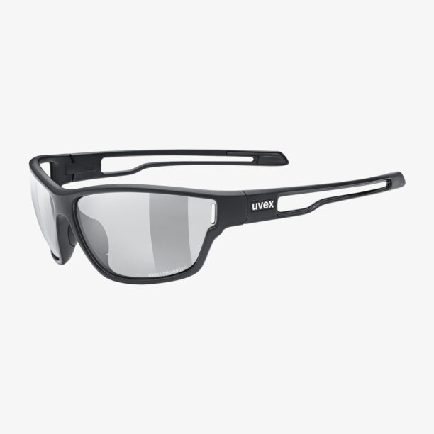 Ochelari de soare Uvex Sportstyle 806 V - black matt/smoke