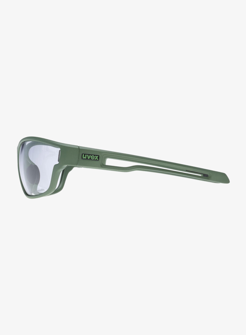 Original Ochelari de soare Uvex Sportstyle 806 V - moss matt/smoke