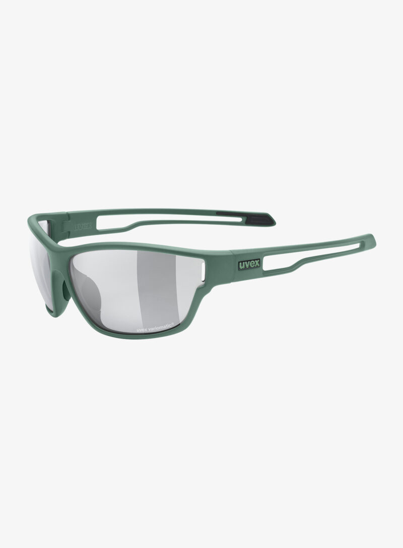 Ochelari de soare Uvex Sportstyle 806 V - moss matt/smoke