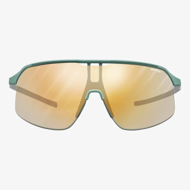 Preţ Ochelari fotocromatici Julbo Density - REACTIV 1-3 LA - green olive/grey