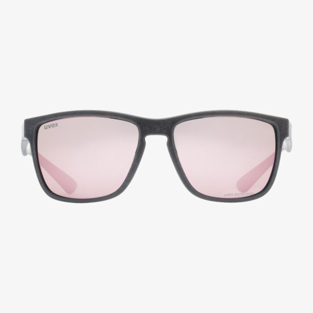 Ochelari polarizanti Uvex LGL Ocean 2 P - black matt/mirror rose preţ