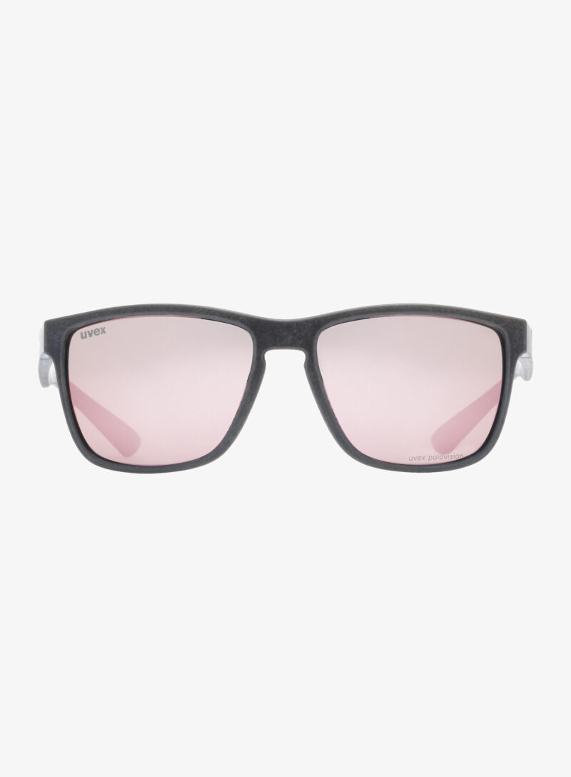 Ochelari polarizanti Uvex LGL Ocean 2 P - black matt/mirror rose preţ