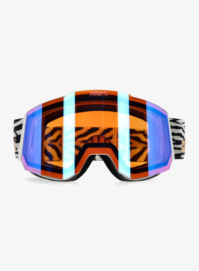 Ochelari schi 100% Snowcraft Hiper - mirror orange lens preţ