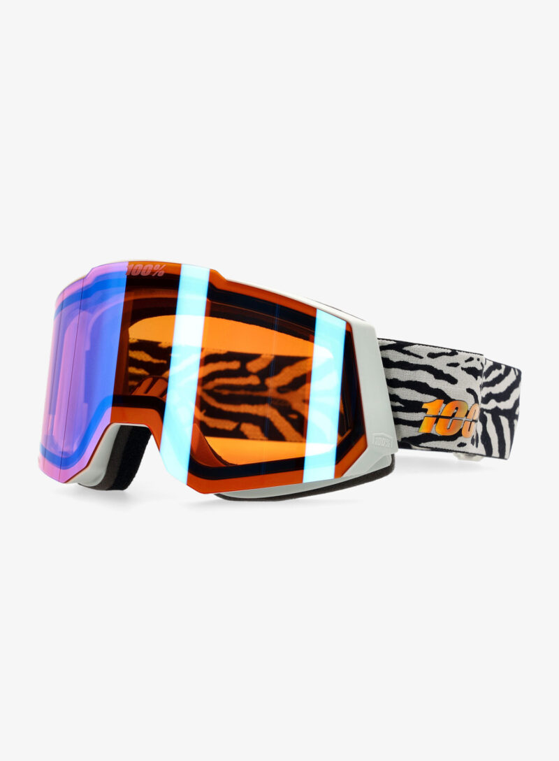 Preţ Ochelari schi 100% Snowcraft Hiper - mirror orange lens