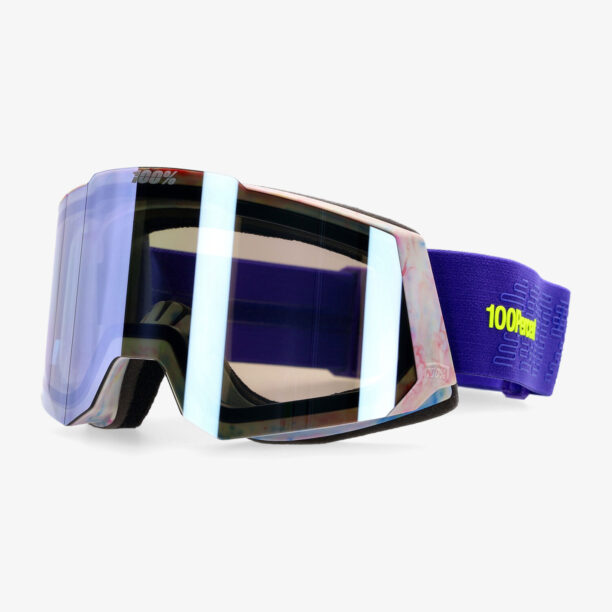 Preţ Ochelari schi 100% Snowcraft Hiper - mirror violet lens