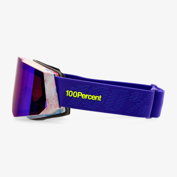 Original Ochelari schi 100% Snowcraft Hiper - mirror violet lens