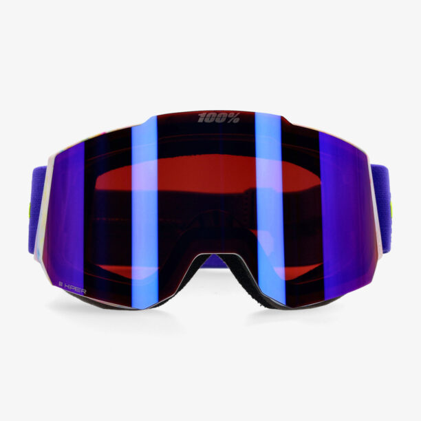 Ochelari schi 100% Snowcraft Hiper - mirror violet lens