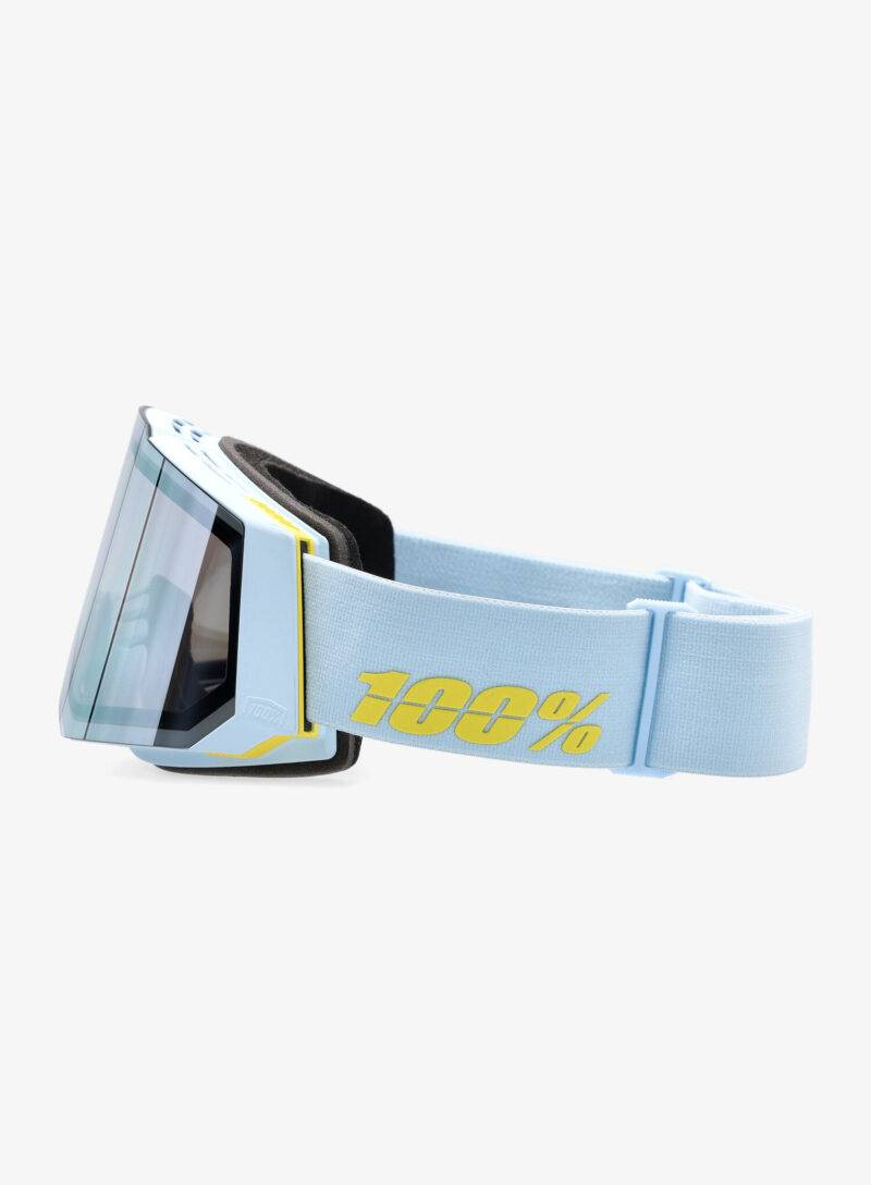 Cumpăra Ochelari schi 100% Snowcraft Hiper - sunpeak/mirror silver flash