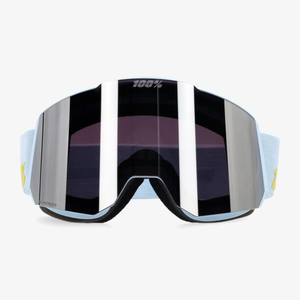 Original Ochelari schi 100% Snowcraft Hiper - sunpeak/mirror silver flash