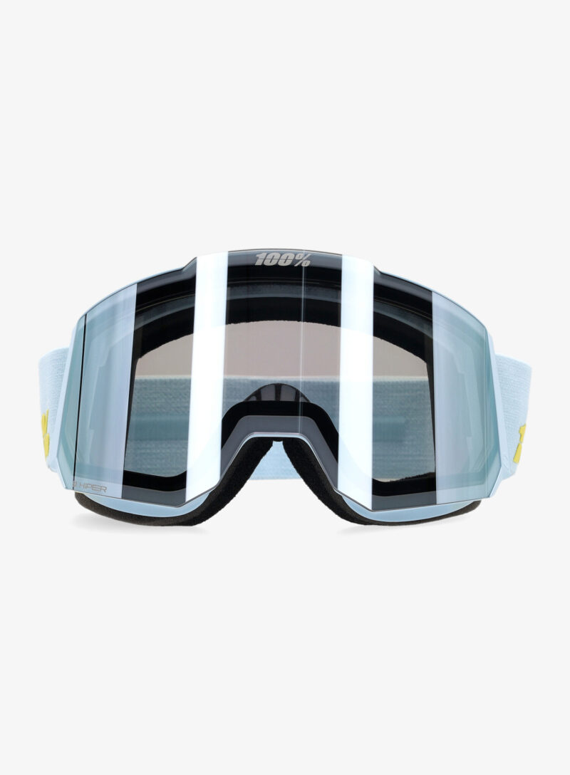 Ochelari schi 100% Snowcraft Hiper - sunpeak/mirror silver flash