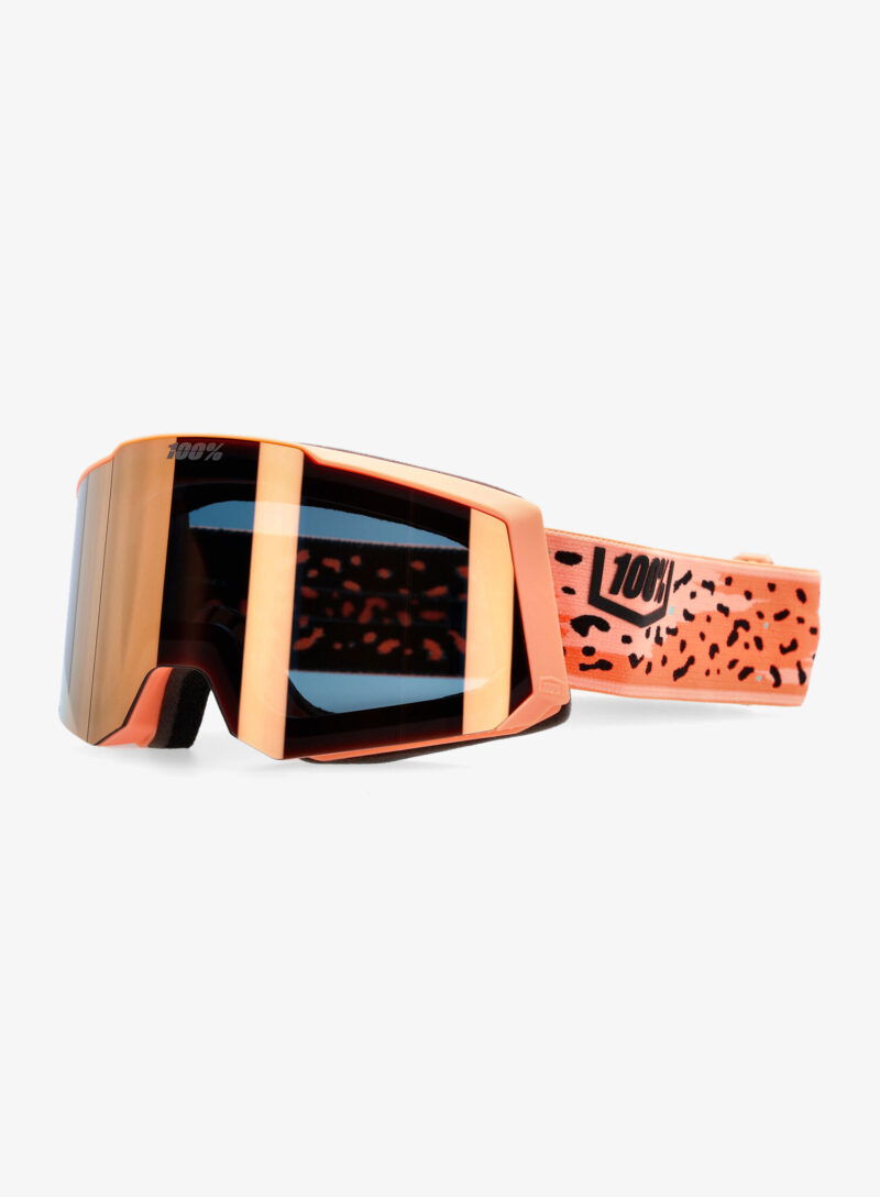 Cumpăra Ochelari schi 100% Snowcraft S Hiper - mirror peach lens