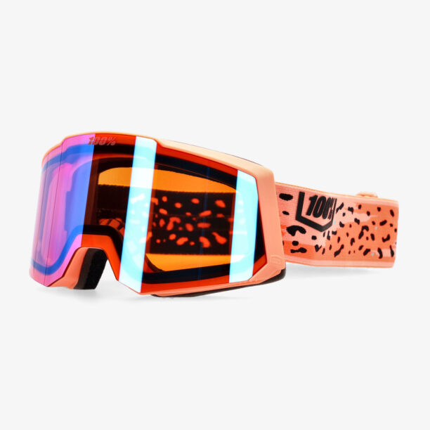 Preţ Ochelari schi 100% Snowcraft S Hiper - mirror peach lens