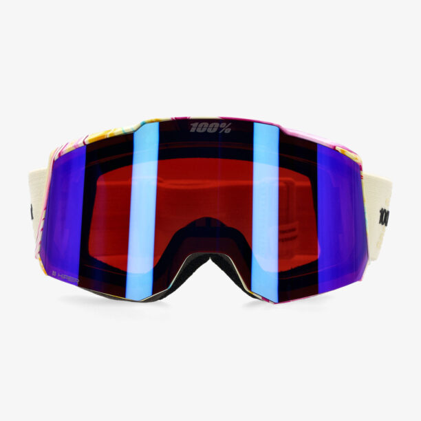 Ochelari schi 100% Snowcraft S Hiper - mirror silver flash lens preţ