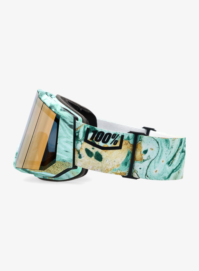 Cumpăra Ochelari schi 100% Snowcraft XL Hiper - fossil express/mirror copper