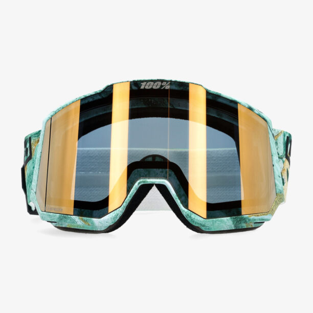 Ochelari schi 100% Snowcraft XL Hiper - fossil express/mirror copper