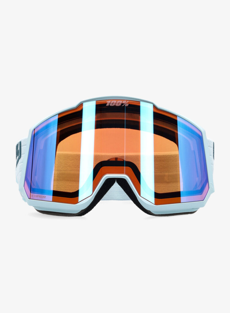 Original Ochelari schi 100% Snowcraft XL Hiper - mason/mirror silver