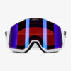 Ochelari schi 100% Snowcraft XL Hiper - snow white/mirror violet