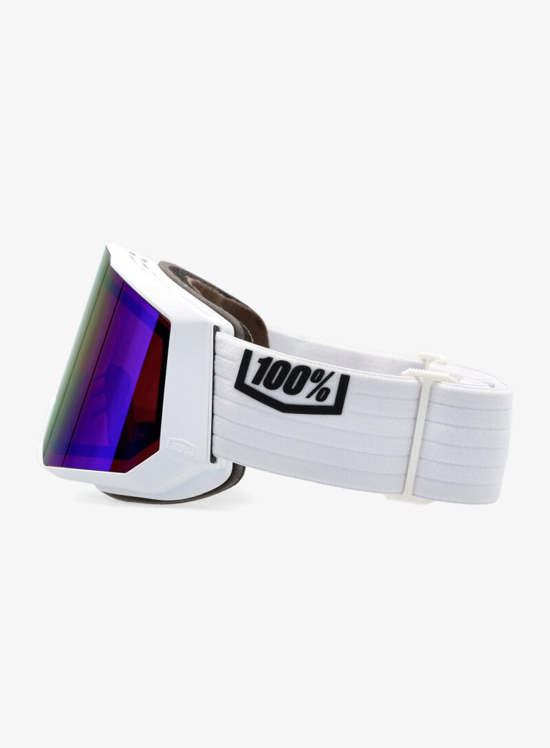 Cumpăra Ochelari schi 100% Snowcraft XL Hiper - snow white/mirror violet