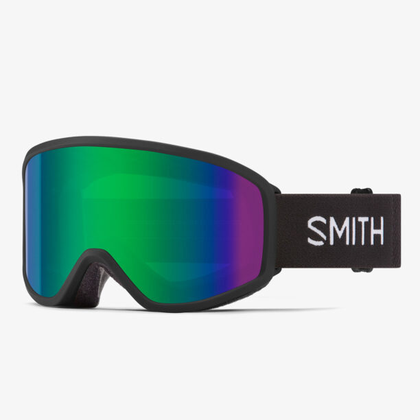 Ochelari schi Smith Reason OTG - black/green sol-x mirror