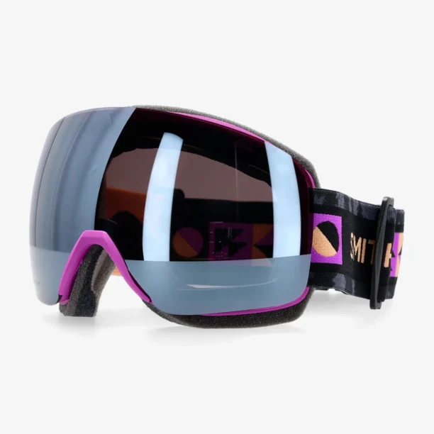 Ochelari schi Smith Skyline - vivid violet/sun platinum preţ