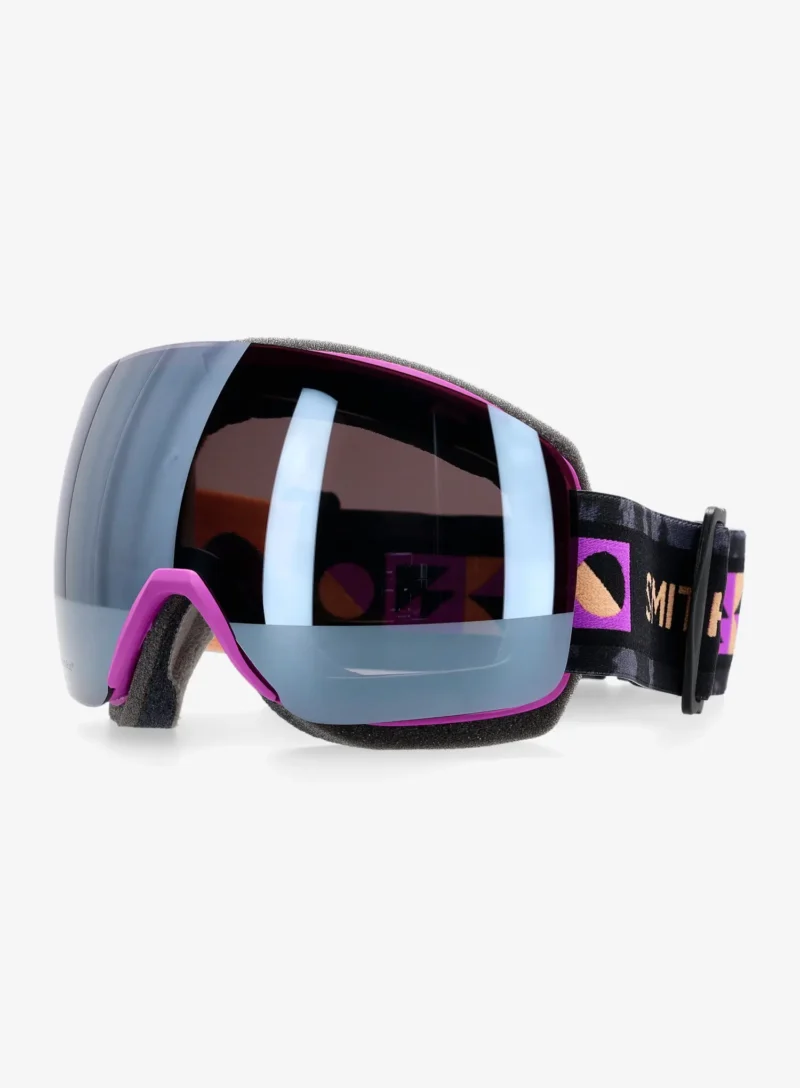 Ochelari schi Smith Skyline - vivid violet/sun platinum preţ