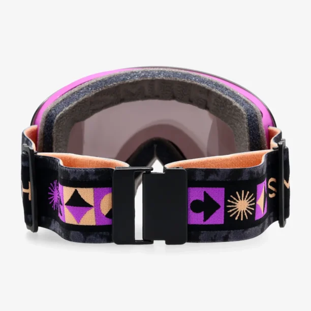 Preţ Ochelari schi Smith Skyline - vivid violet/sun platinum