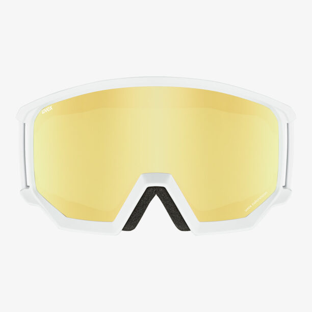 Ochelari schi Uvex Athletic CV - white/gold/colorvision/green