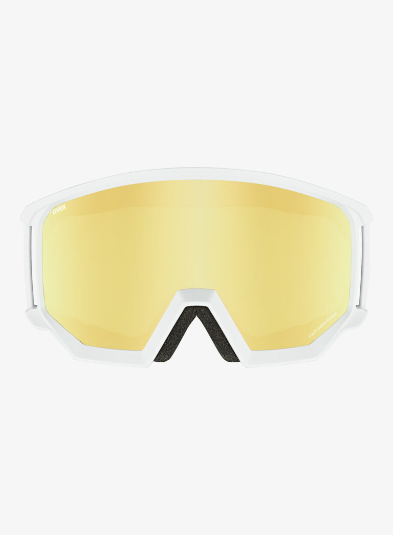 Ochelari schi Uvex Athletic CV - white/gold/colorvision/green