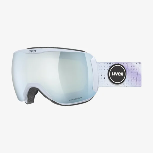 Ochelari schi Uvex Downhill 2100 CV - arc blue/white/colorvis/yellow preţ