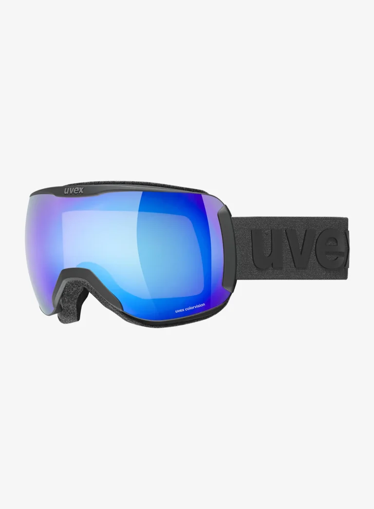 Ochelari schi Uvex Downhill 2100 CV - black/blue/colorvision/green preţ