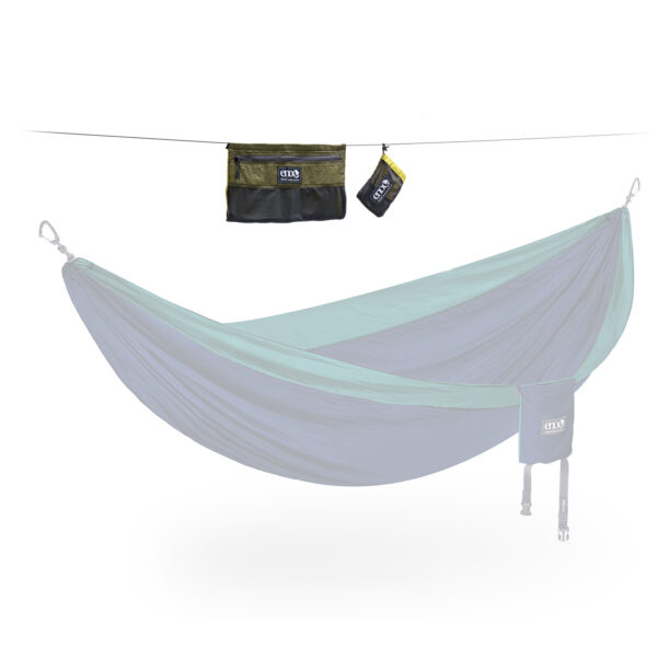 Organizator de voiaj ENO Talon Hammock Organizer - melon/olive preţ