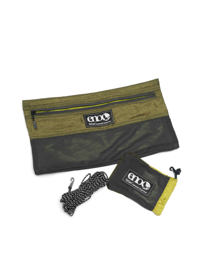 Organizator de voiaj ENO Talon Hammock Organizer - melon/olive