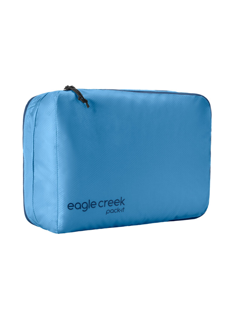 Cumpăra Organizator de voiaj Eagle Creek Pack-It Isolate Clean/Dirty Cube M - blue dawn