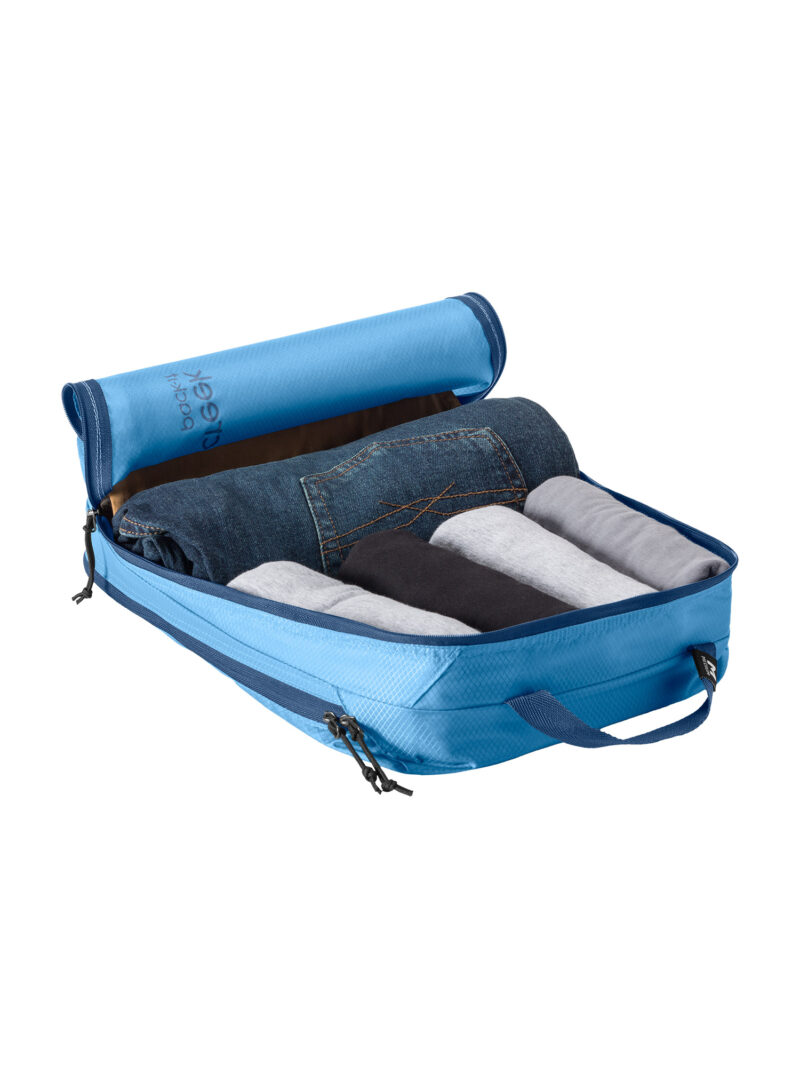 Original Organizator de voiaj Eagle Creek Pack-It Isolate Clean/Dirty Cube M - blue dawn