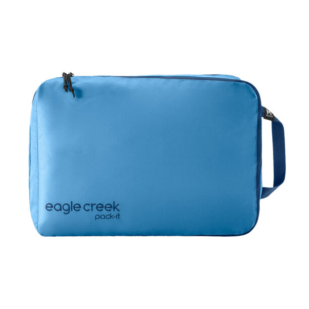 Organizator de voiaj Eagle Creek Pack-It Isolate Clean/Dirty Cube M - blue dawn