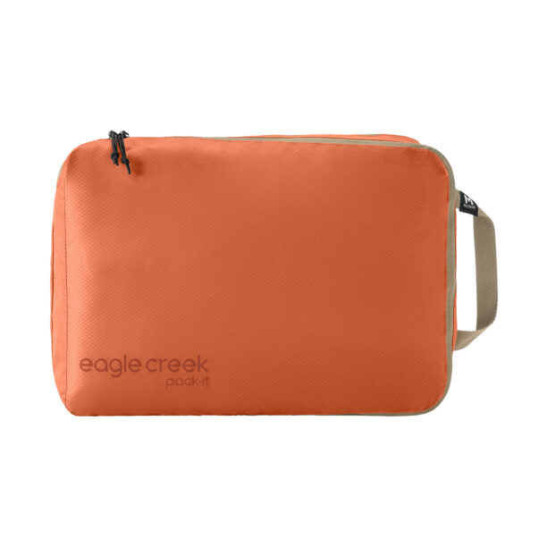 Organizator de voiaj Eagle Creek Pack-It Isolate Clean/Dirty Cube M - mandarin