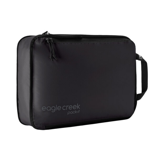 Organizator de voiaj Eagle Creek Pack-It Isolate Compression Cube M - black preţ