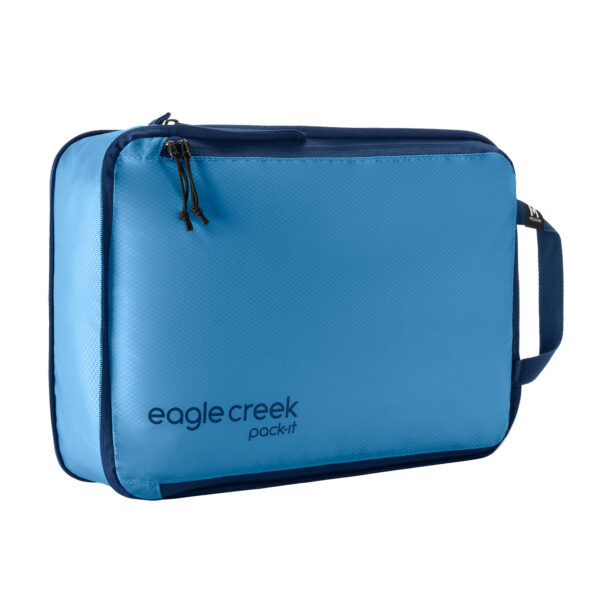 Organizator de voiaj Eagle Creek Pack-It Isolate Compression Cube M - blue dawn preţ