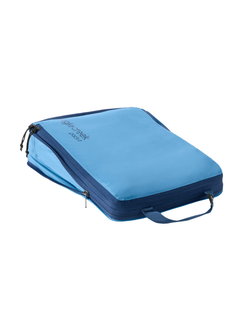 Preţ Organizator de voiaj Eagle Creek Pack-It Isolate Compression Cube M - blue dawn