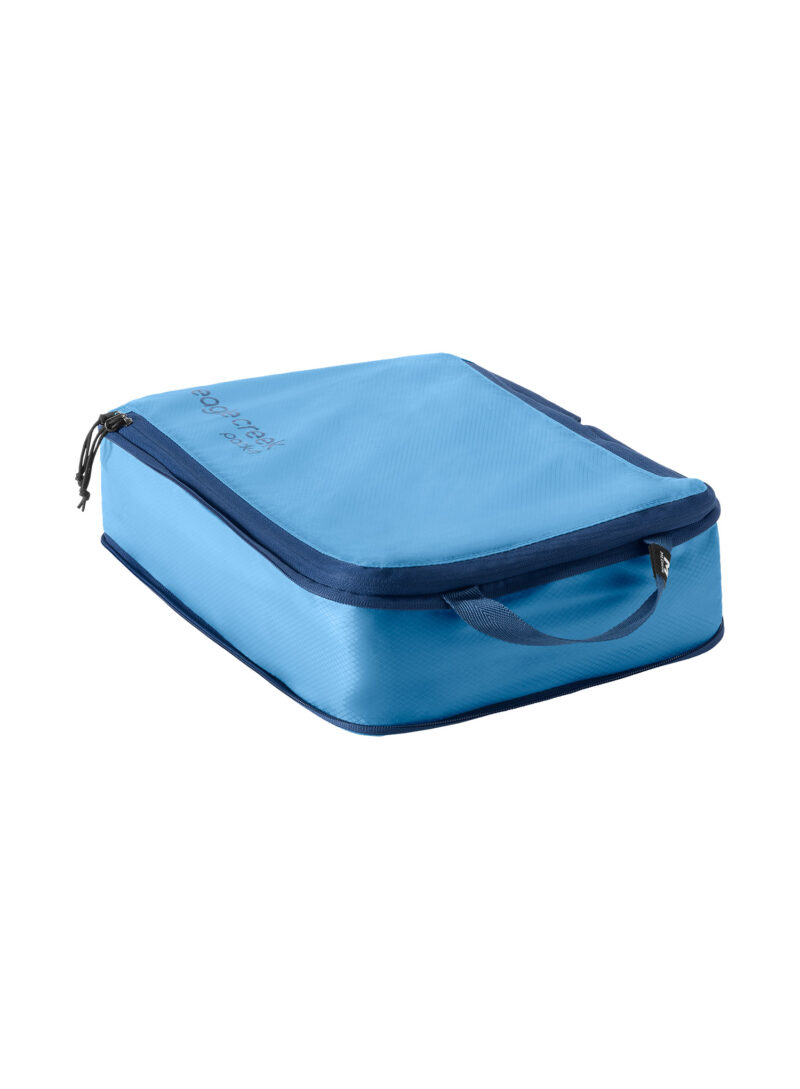 Original Organizator de voiaj Eagle Creek Pack-It Isolate Compression Cube M - blue dawn