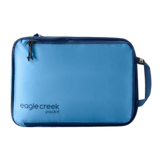 Organizator de voiaj Eagle Creek Pack-It Isolate Compression Cube M - blue dawn