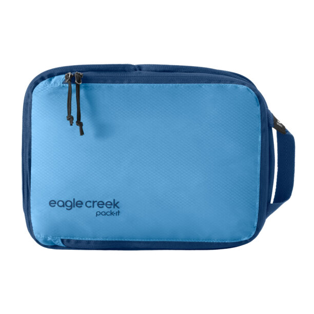 Organizator de voiaj Eagle Creek Pack-It Isolate Compression Cube S - blue dawn