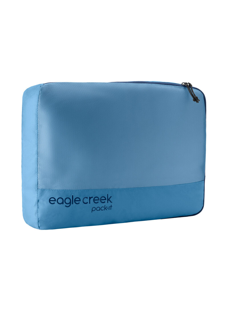 Organizator de voiaj Eagle Creek Pack-It Reveal Cube L - blue dawn preţ