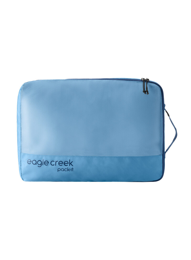 Organizator de voiaj Eagle Creek Pack-It Reveal Cube L - blue dawn