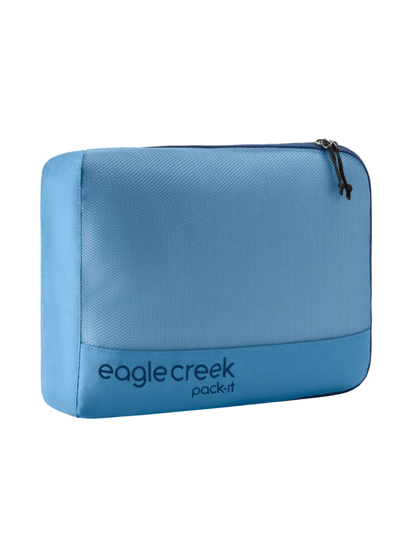 Organizator de voiaj Eagle Creek Pack-It Reveal Cube M - blue dawn preţ