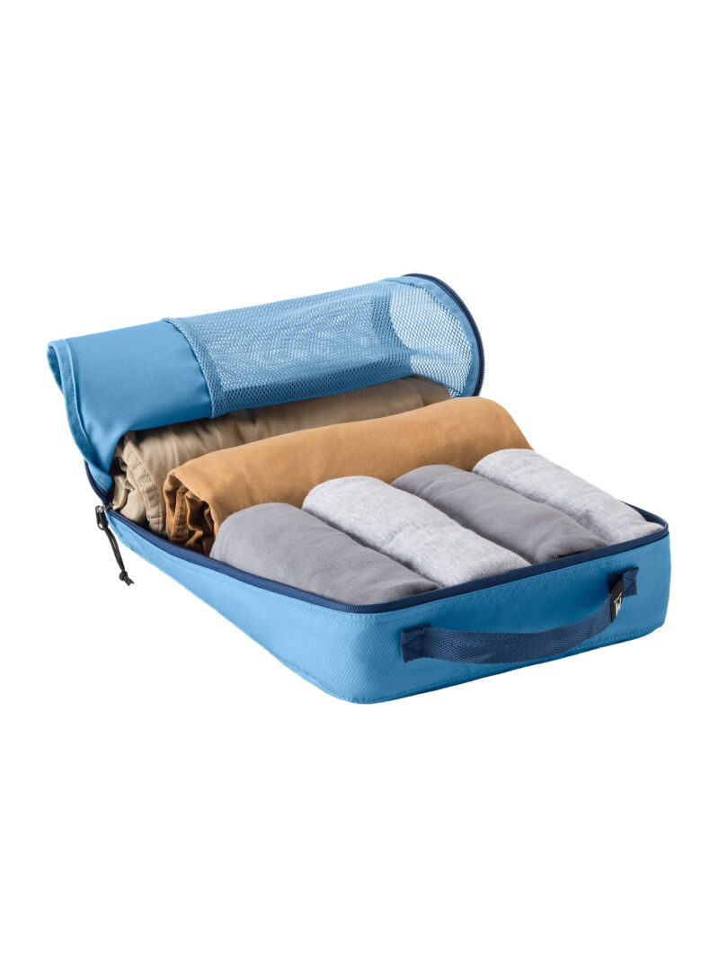 Preţ Organizator de voiaj Eagle Creek Pack-It Reveal Cube M - blue dawn